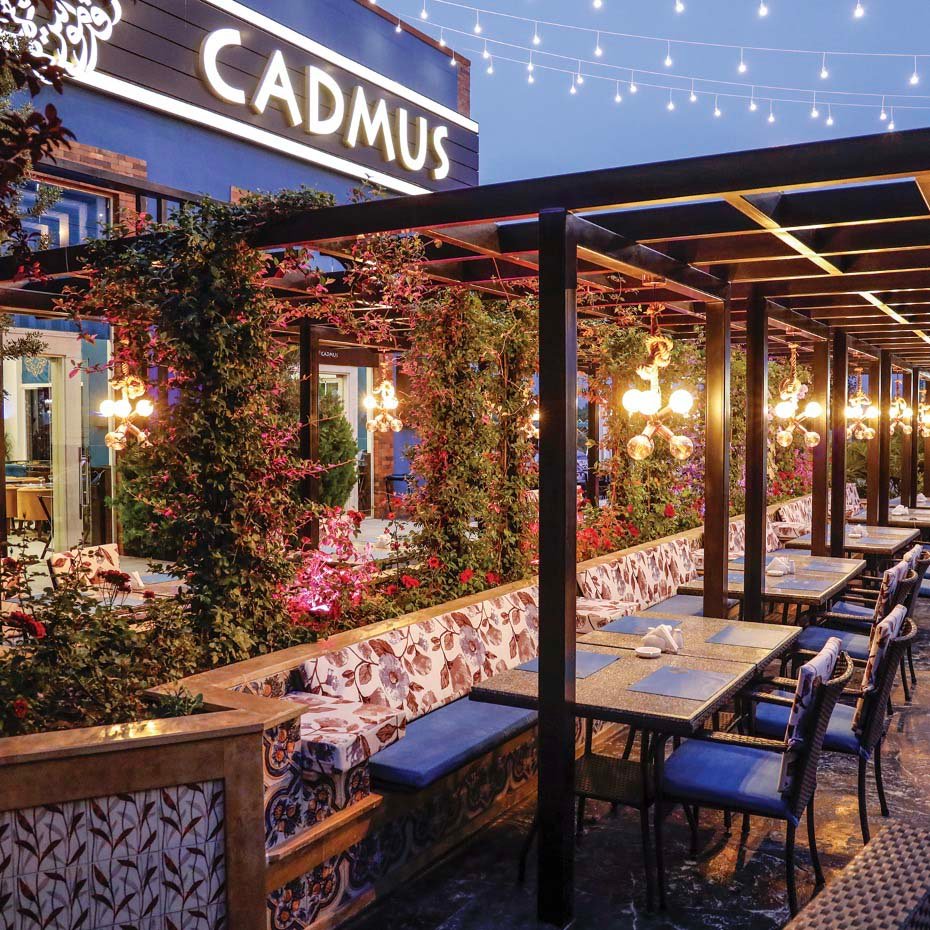 Elegant interior of Cadmus Restaurant