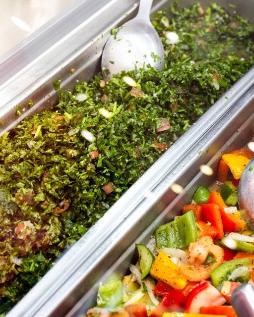 Amir food photography — wraps, salads, and detail shots