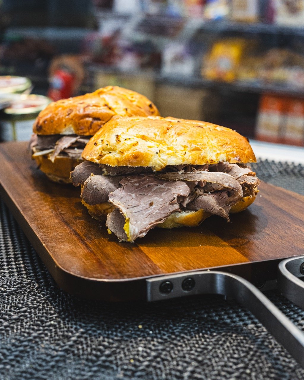 Gourmet deli sandwich