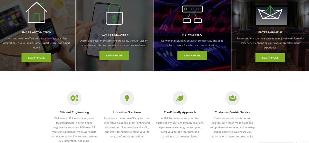 Animated value proposition icons