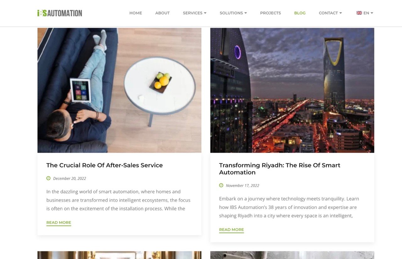 The company blog
