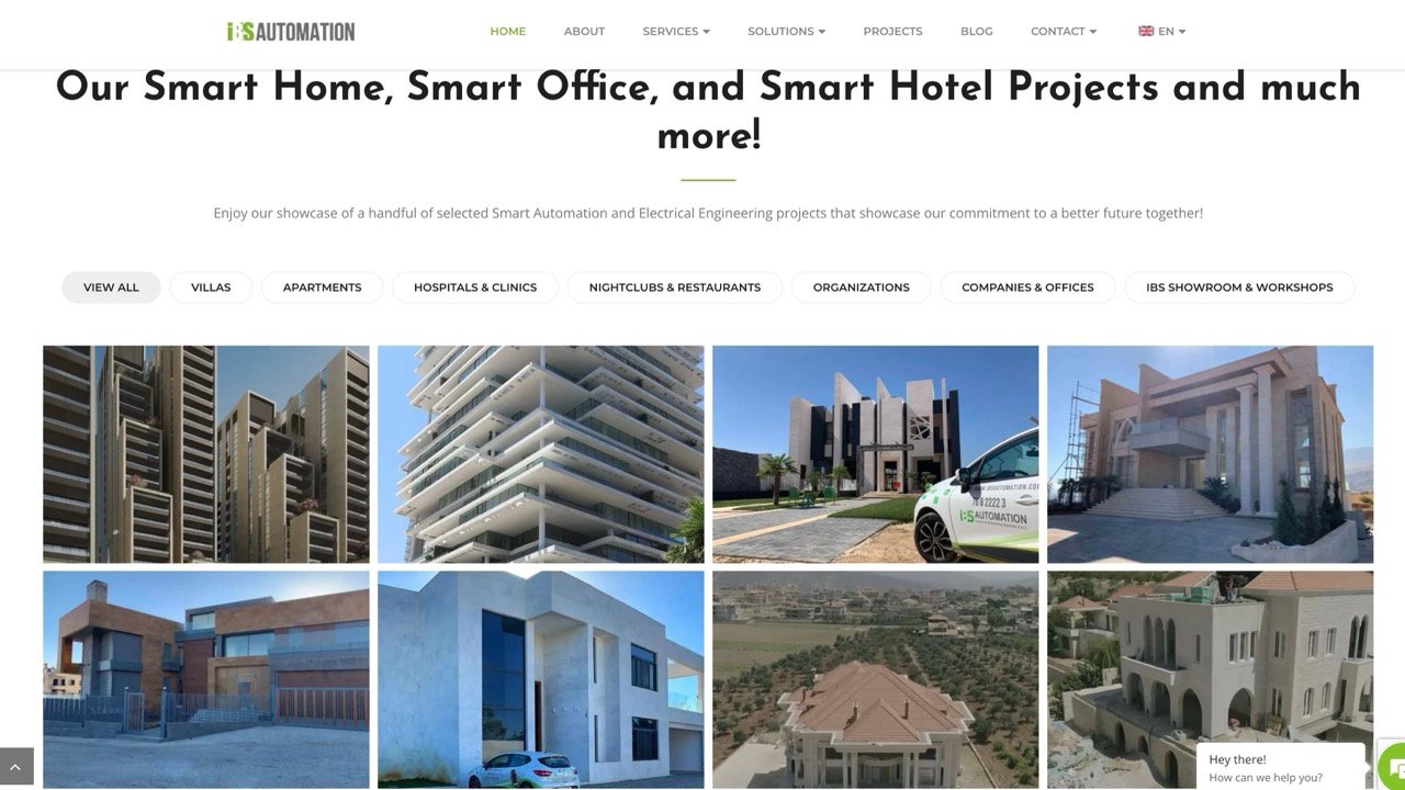 The project portfolio grid