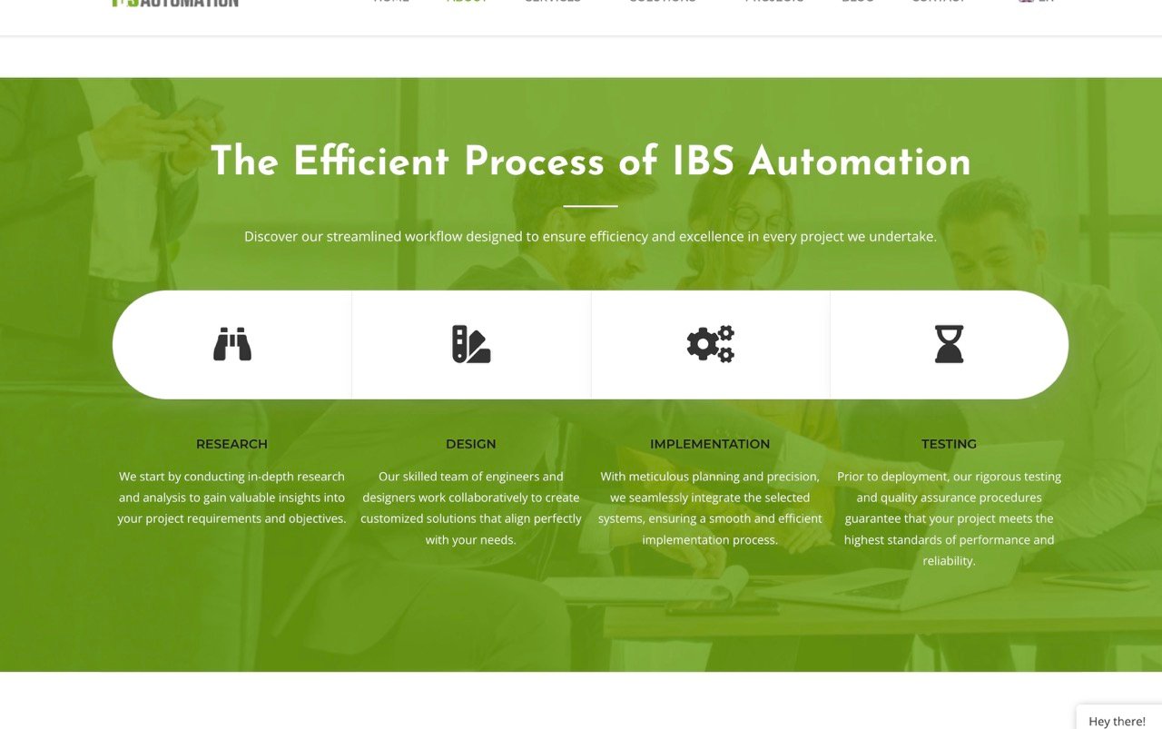 The company's 4-step process