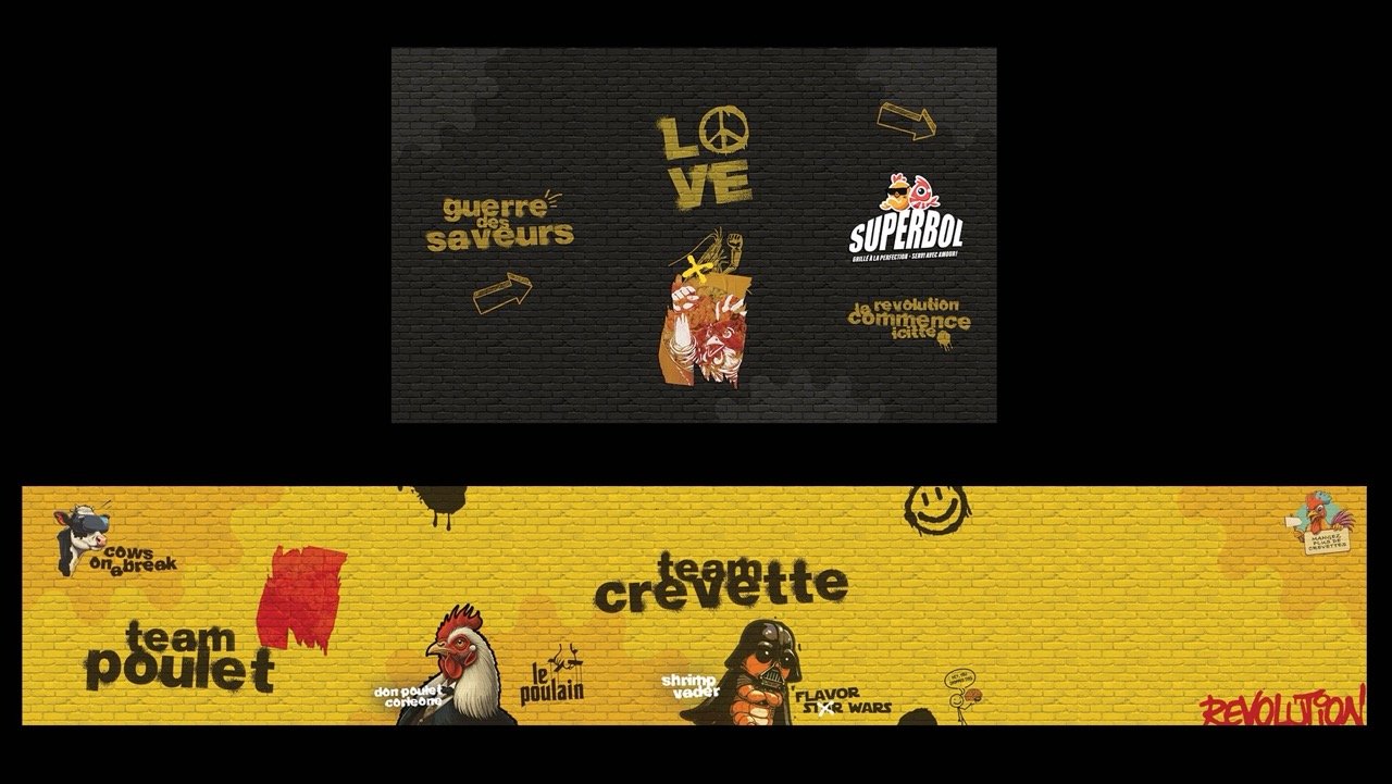Internal branding elements