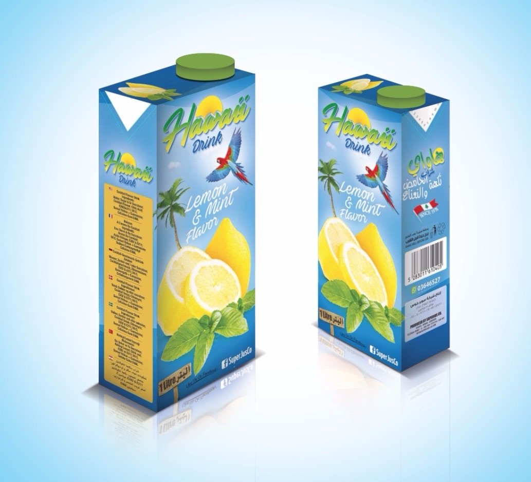 1 liter juice package