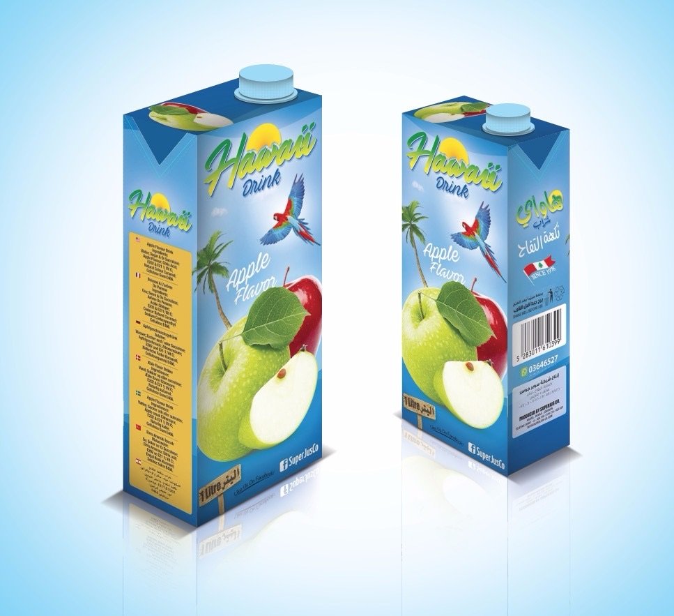 1 liter juice package