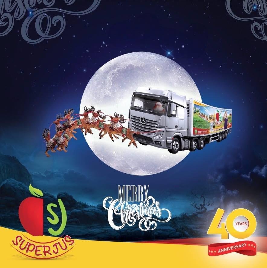 Alternate Christmas greeting social media post