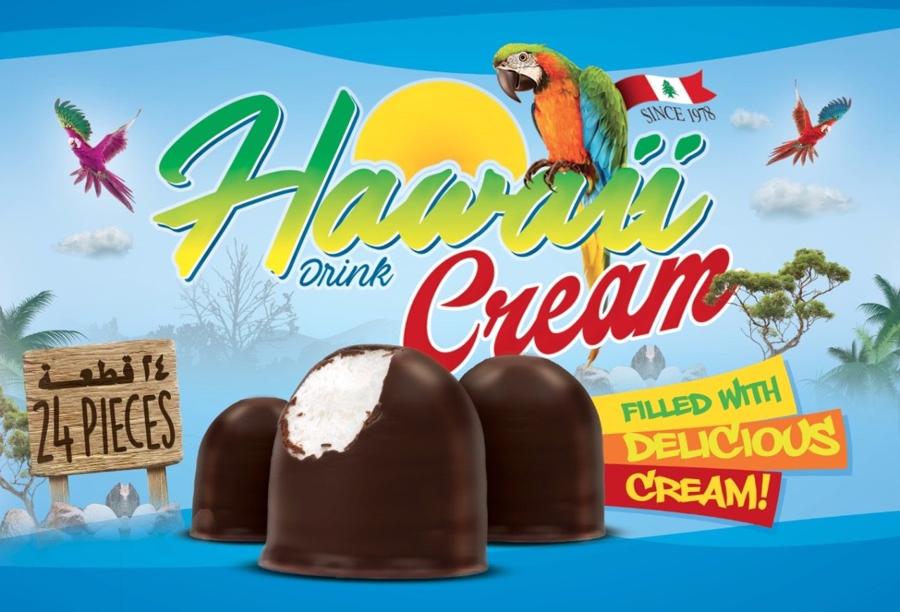Cream snack box