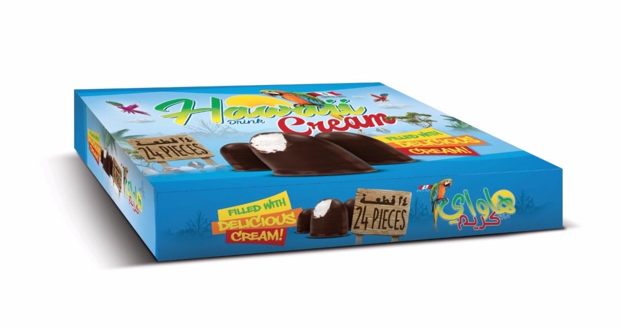 Cream snack packaging