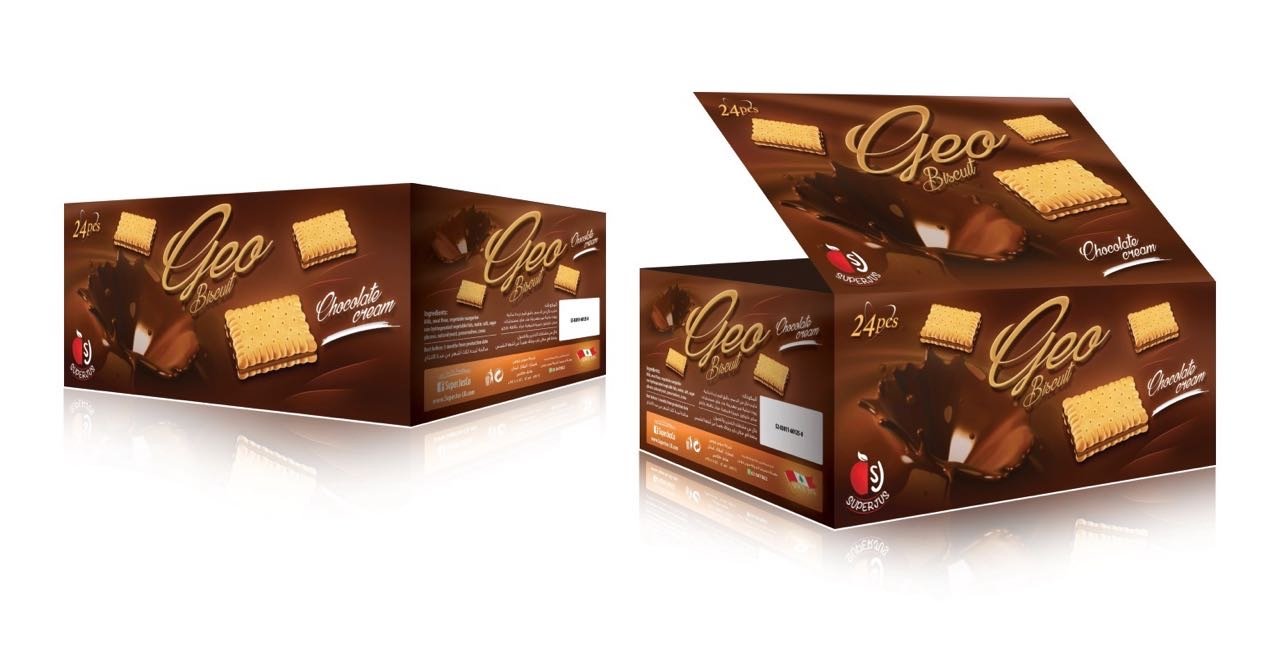 Geo biscuit package