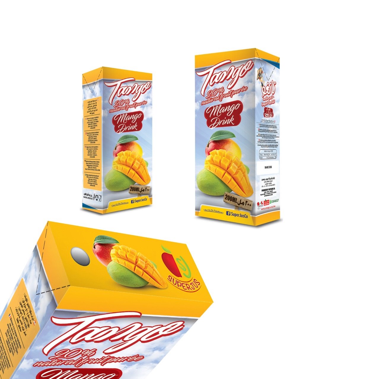 Tango juice box