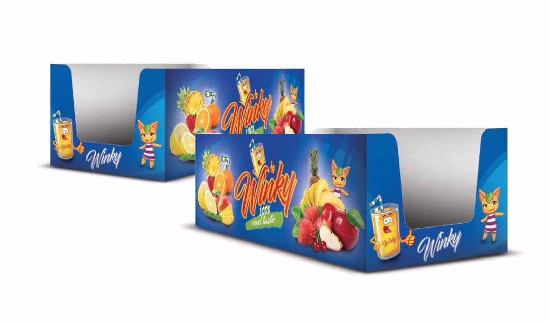 Winky box design