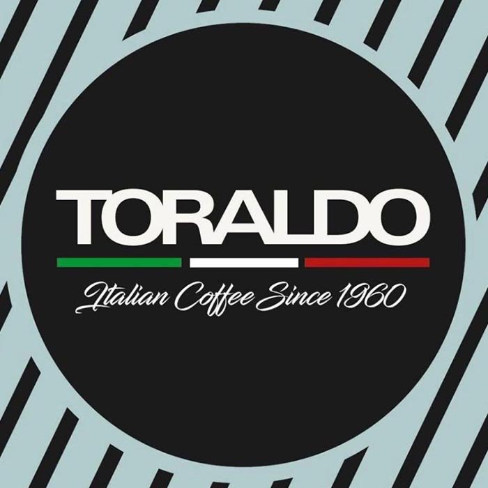 The logo for Toraldo Italian Coffee