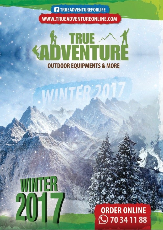 Winter catalogue cover