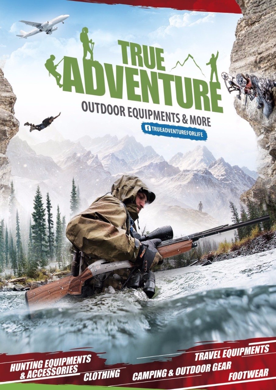 The cover of the True Adventure print catalogue