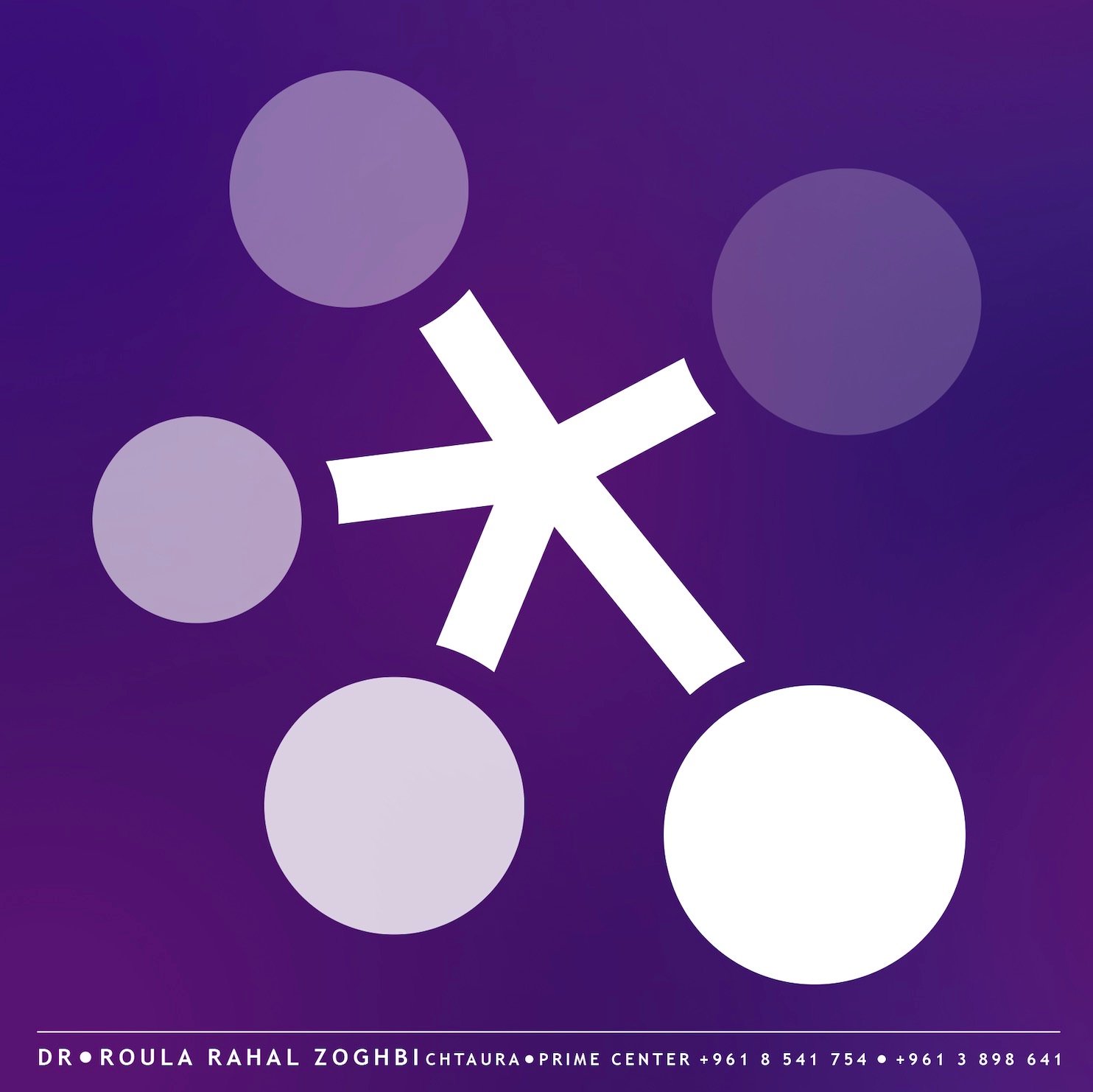 The clinic's abstract brand mark